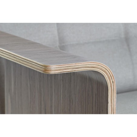 Divano Letto DKD Home Decor 203 x 87 x 81 cm Nero Beige Metallo Marron