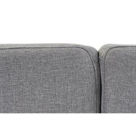 Slaapbank DKD Home Decor Bruin Grijs Metaal Stads 203 x 87 x 81 cm