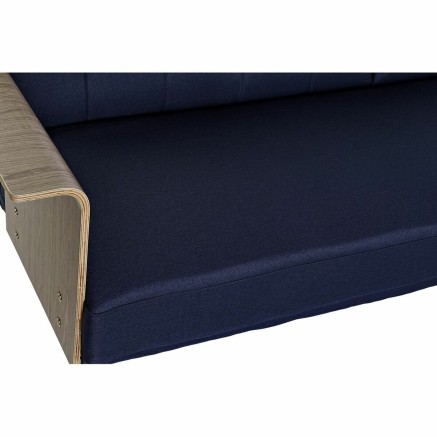 Schlafsofa DKD Home Decor Blau Braun Schwarz Metall Moderne Urban 203 2