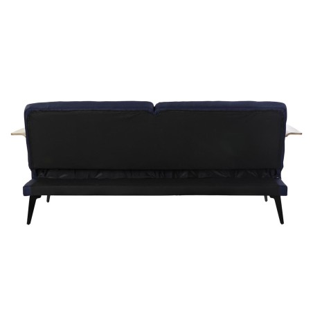 Divano Letto DKD Home Decor Azzurro Marrone Nero Metallo Moderno Citt