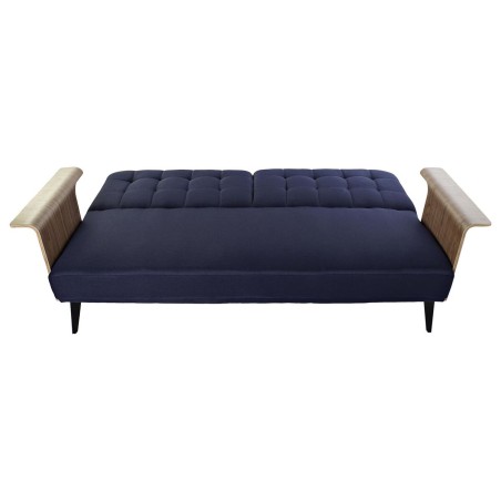 Divano Letto DKD Home Decor Azzurro Marrone Nero Metallo Moderno Citt