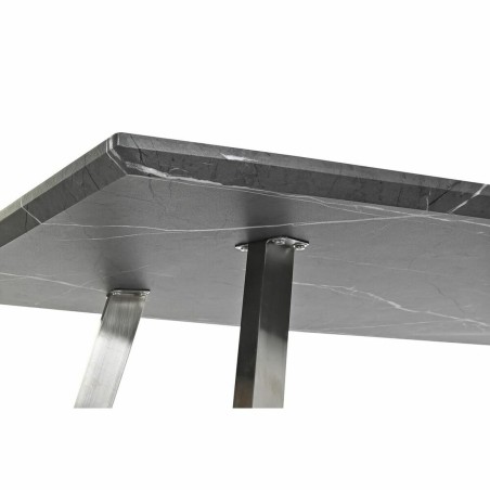 Mesa de Comedor DKD Home Decor Negro Acero Madera MDF 160 x 90 x 76 cm