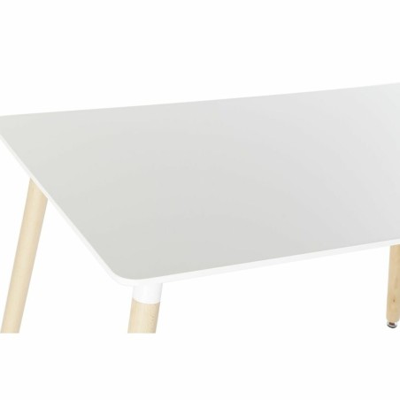 Mesa de Comedor DKD Home Decor Blanco Abedul Madera MDF 120 x 80 x 74