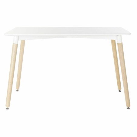 Mesa de Comedor DKD Home Decor Blanco Abedul Madera MDF 120 x 80 x 74