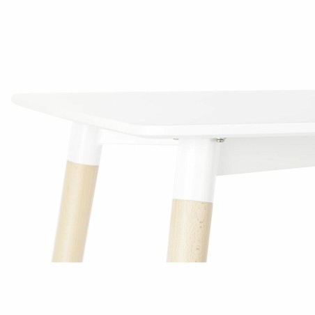 Dining Table DKD Home Decor White Birch MDF Wood 120 x 80 x 74 cm