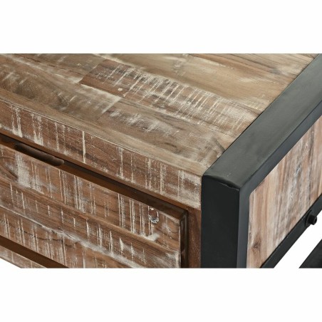 Hoofdtafel DKD Home Decor Metaal Acacia (110 x 60 x 40 cm)