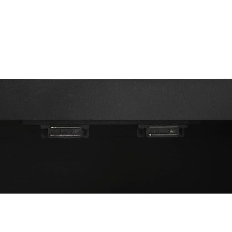 Anrichte DKD Home Decor Schwarz Rattan Mango-Holz 160 x 40 x 90 cm