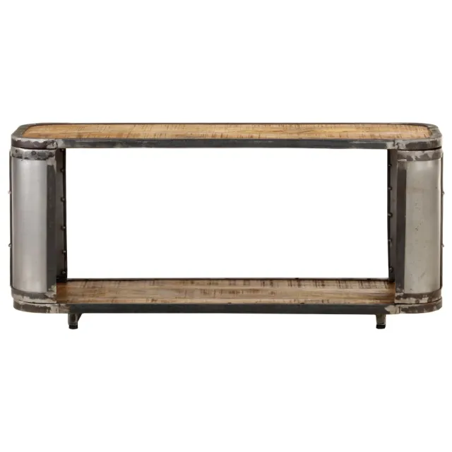 Meuble TV 90x30x40 cm Bois de manguier massif