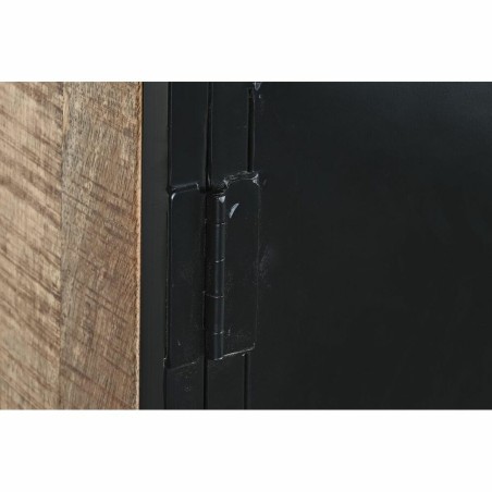 Sideboard DKD Home Decor Brown Black Metal Mango wood 160 x 40 x 90 cm