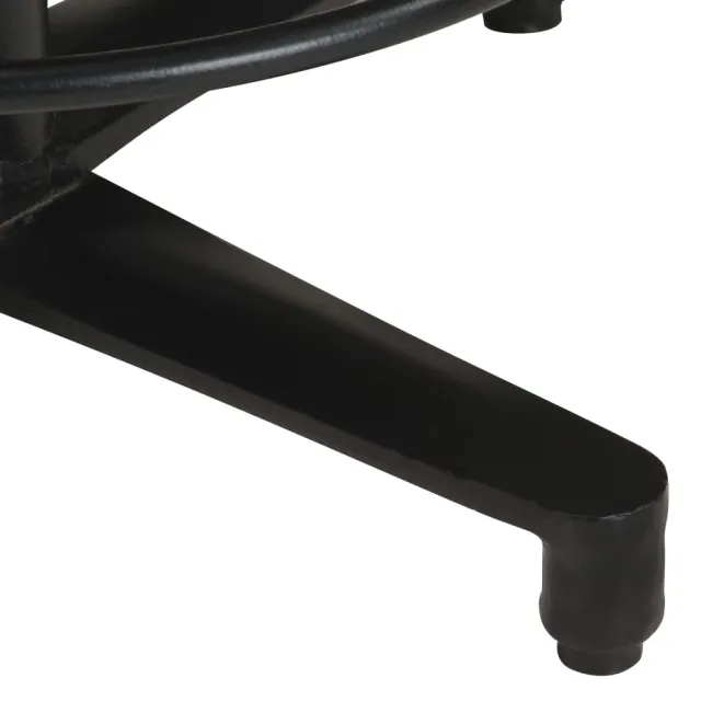 Tabourets de bar lot de 2 66 cm cuir véritable