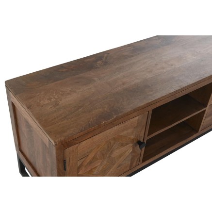 Dressoir DKD Home Decor  Zwart Gouden Natuurlijk Metaal Mangohout 145 2