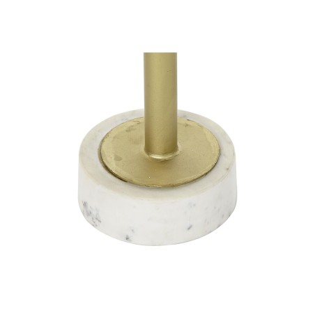 Bijzettafel DKD Home Decor Gouden Metaal Marmer 27 x 27 x 62 cm