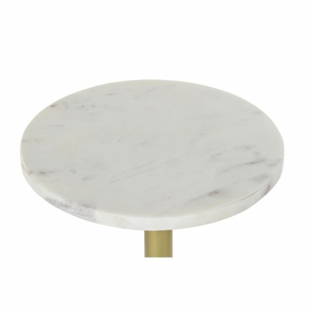 Bijzettafel DKD Home Decor Gouden Metaal Marmer 27 x 27 x 62 cm