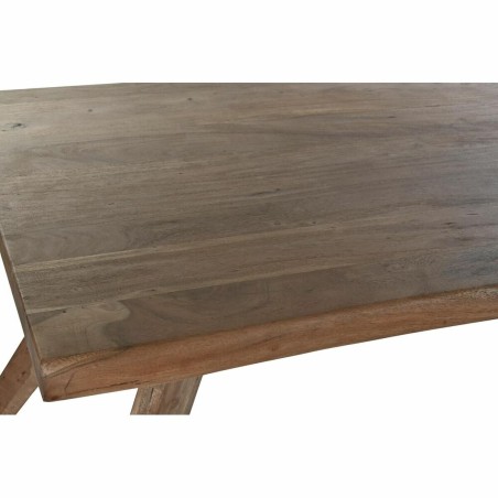 Table de Salle à Manger DKD Home Decor Marron Naturel Bois Bois d'aca
