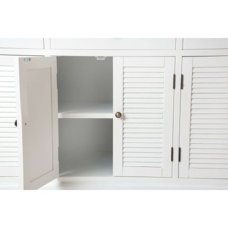 Buffet DKD Home Decor Blanc Bois 165 x 37 x 204 cm