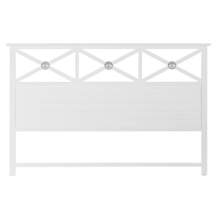 Hoofdbord DKD Home Decor Blauw Wit Hout 180 x 6 x 120 cm