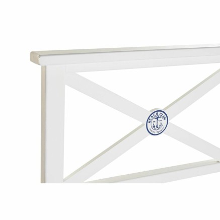 Hoofdbord DKD Home Decor Blauw Wit Hout 180 x 6 x 120 cm 2