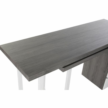 Scrivania DKD Home Decor Naturale Grigio Metallo MDF (150 x 120 x 75 c