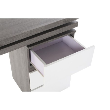 Scrivania DKD Home Decor Naturale Grigio Metallo MDF (150 x 120 x 75 c