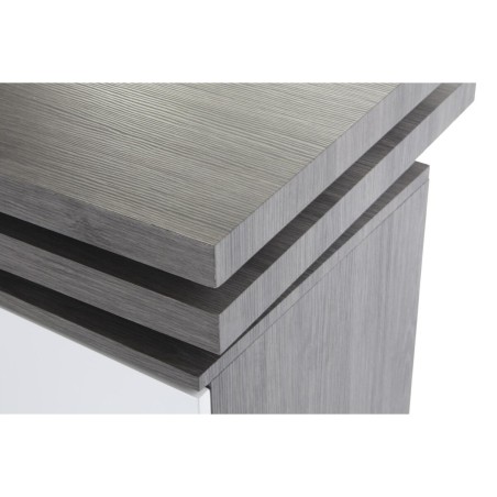 Scrivania DKD Home Decor Naturale Grigio Metallo MDF (150 x 120 x 75 c