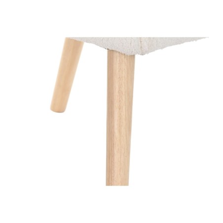 Leunstoel DKD Home Decor Crème Natuurlijk 65 x 75 x 96 cm