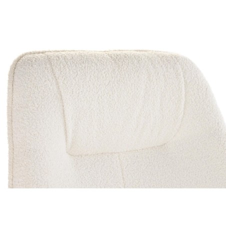 Armchair DKD Home Decor Cream Natural 65 x 75 x 96 cm