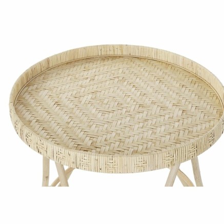 Mesita Auxiliar DKD Home Decor Marrón 60 x 60 x 52 cm 2