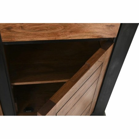 Aparador DKD Home Decor Negro Natural Acacia 200 x 45 x 86 cm