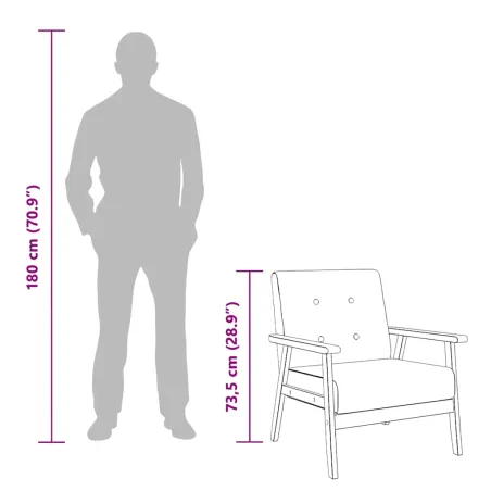 Fauteuil noir similicuir