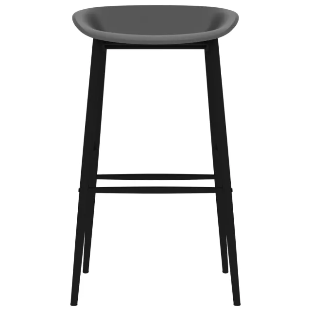 Ensemble de bar 5 pcs Noir et gris