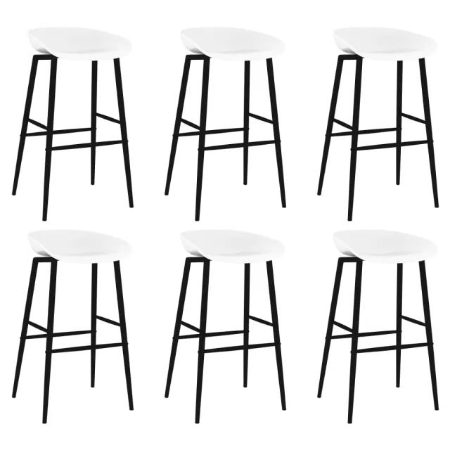 Ensemble de bar 7 pcs Noir et blanc