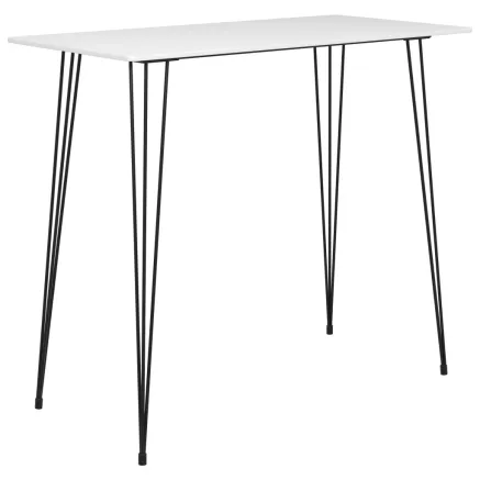Ensemble de bar 5 pcs Blanc et gris 2