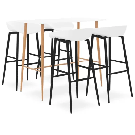 Ensemble de bar 5 pcs Blanc