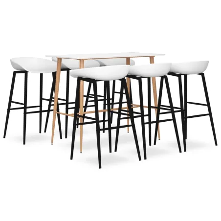 Ensemble de bar 7 pcs Blanc