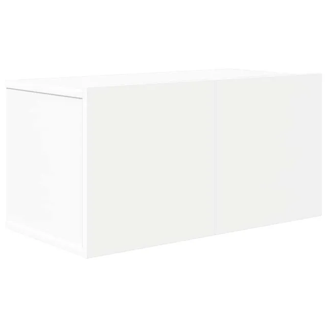 Ensemble de meubles TV 10 pcs Blanc Bois d'ingénierie