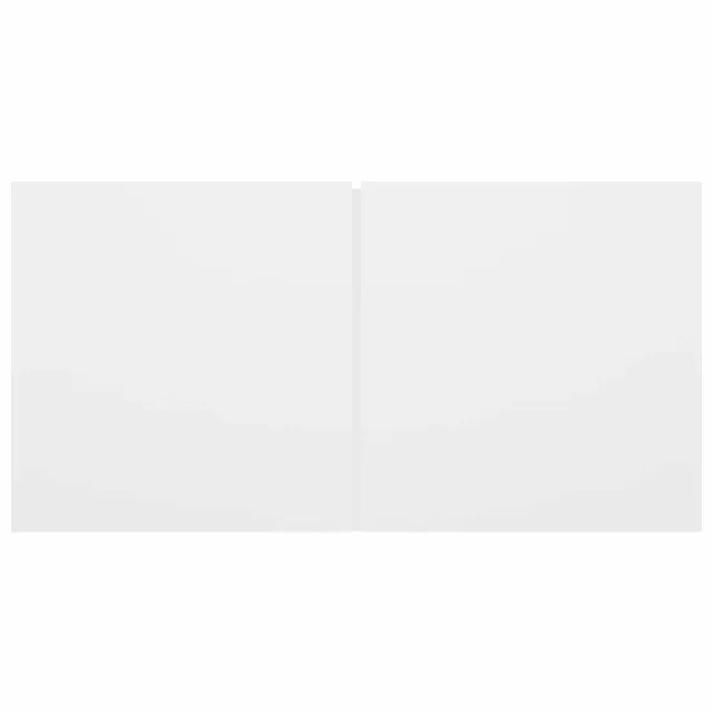 Ensemble de meubles TV 10 pcs Blanc Bois d'ingénierie