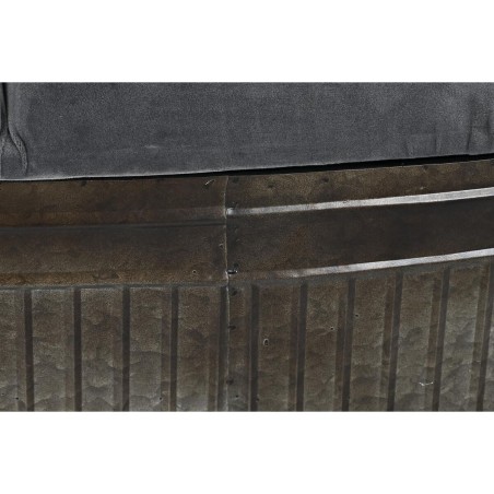 Kruk DKD Home Decor Grijs Metaal 117 x 42 x 47 cm