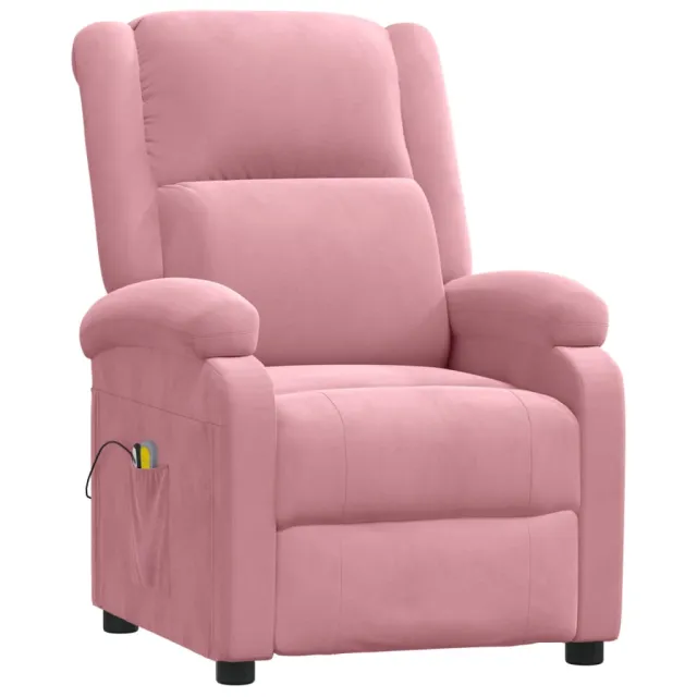 Fauteuil électrique de massage Rose Velours