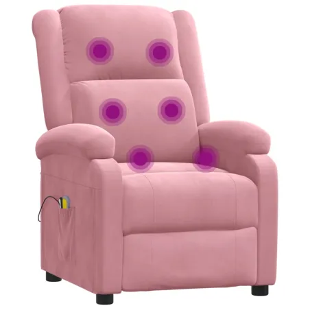 Fauteuil électrique de massage Rose Velours