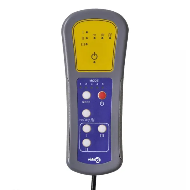 Fauteuil de massage électrique Gris Similicuir