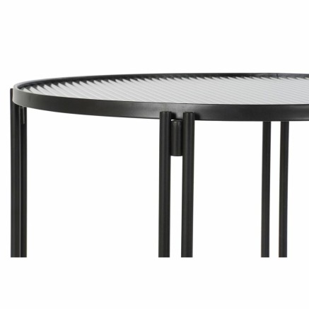 Hoofdtafel DKD Home Decor Metaal Kristal 63 x 63 x 46 cm 2