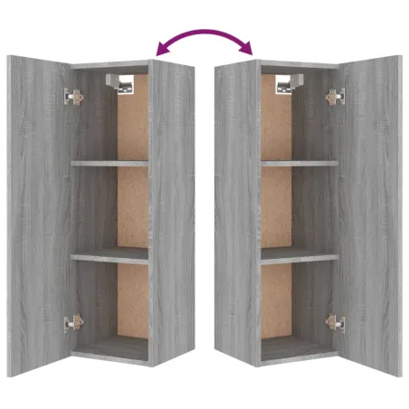 Ensemble de meubles TV 8 pcs Sonoma gris Bois d'ingénierie