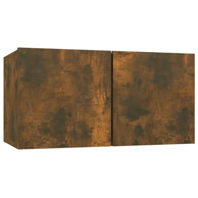 Ensemble de meubles TV 6 pcs Chêne fumé Bois d'ingénierie