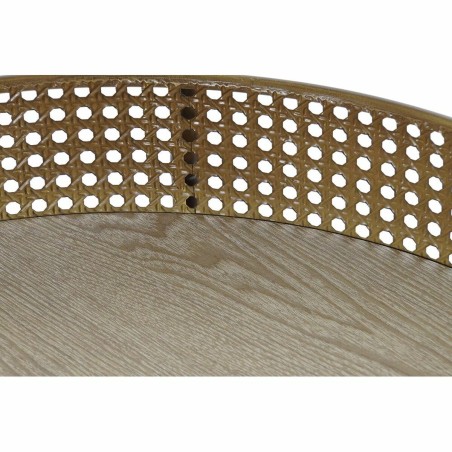 Bijzettafel DKD Home Decor 59 x 59 x 50 cm Natuurlijk Metaal