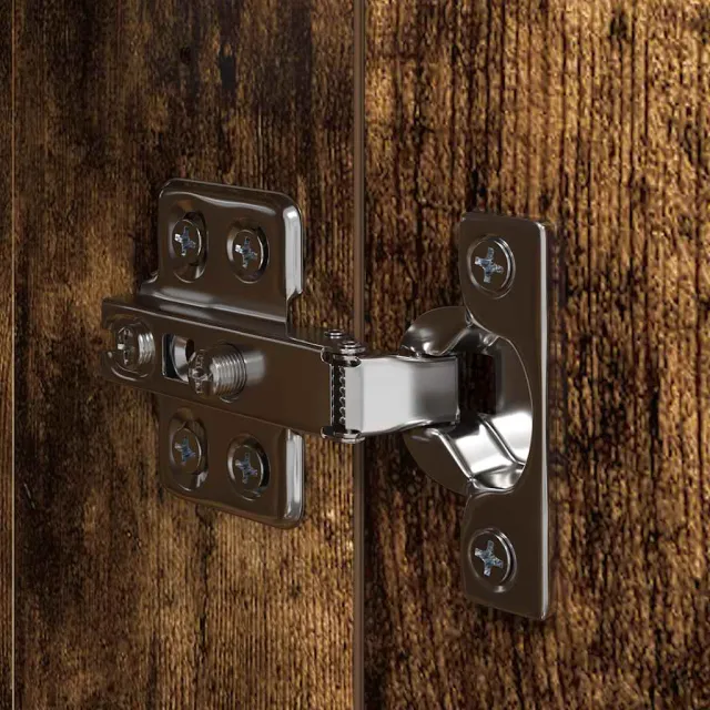 Ensemble de meubles TV 4 pcs Chêne fumé Bois d'ingénierie