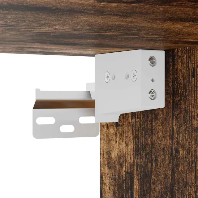 Ensemble de meubles TV 4 pcs Chêne fumé Bois d'ingénierie