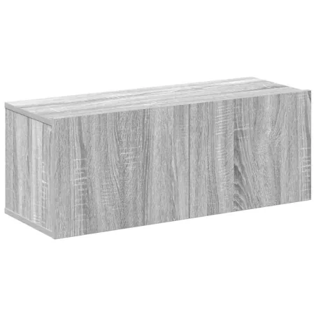 Ensemble de meubles TV 4 pcs Sonoma gris Bois d'ingénierie