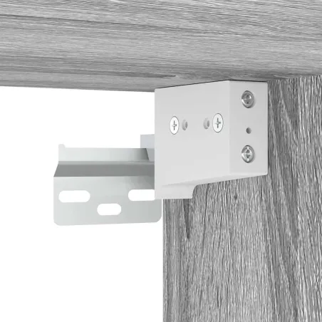 Ensemble de meubles TV 4 pcs Sonoma gris Bois d'ingénierie