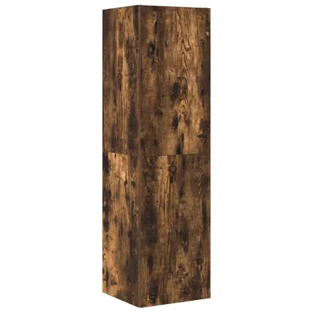 Ensemble de meubles TV 4 pcs Chêne fumé Bois d'ingénierie