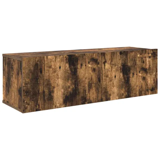 Ensemble de meubles TV 4 pcs Chêne fumé Bois d'ingénierie